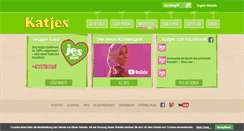 Desktop Screenshot of katjes.de