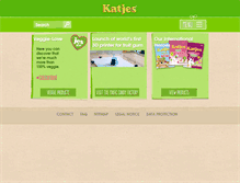 Tablet Screenshot of katjes.com